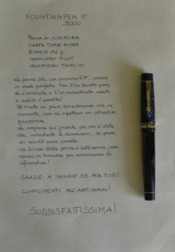 prova di scrittura