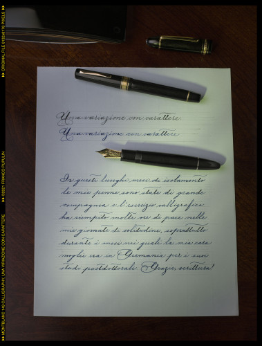 10. Montblanc 149 Calligraphy & Gentlemen, Una variazione con carattere ©FP.jpg