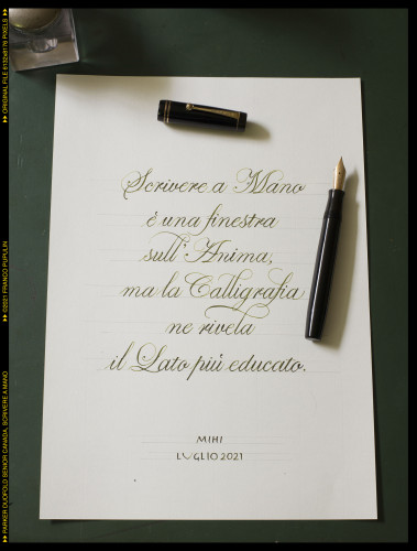 Parker Duofold Canada, Scrivere a mano ©FP.jpg