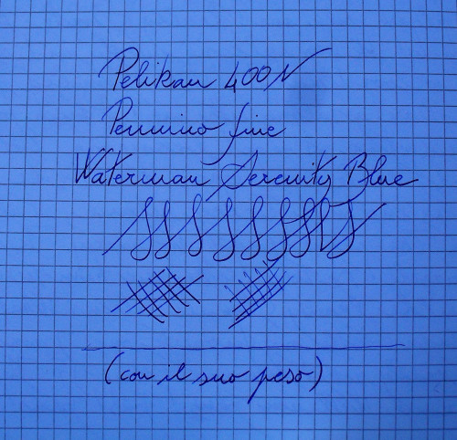 Pelikan 400N - writing sample.JPG