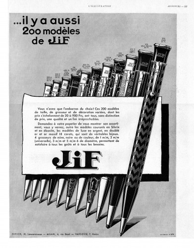 WATERMAN - JIF pencils. 1931-12-19. L'Illustration, pag.III DESTRA.jpg