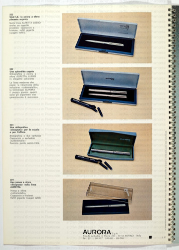 Auretta lusso (terza serie) - catalogo post 1972