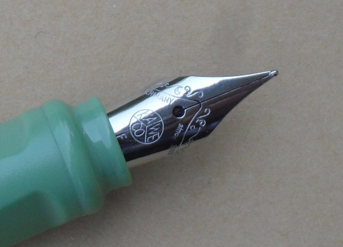 Kaweco Perkeo Jungle Green - F nib.JPG