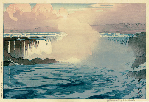 7. Niagara-Falls-by-Hiroshi-Yoshida - 1925.jpg