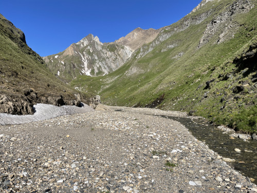 Il letto del Torrente Sabbione