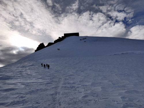 In vista della vetta