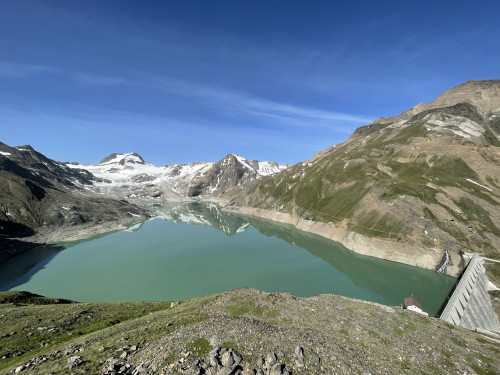 Il lago Sabbione dal rifugio città di Somma Lombardo