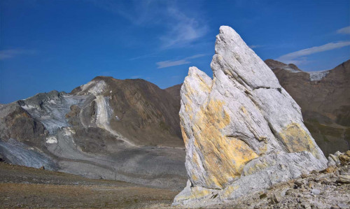 Le Guglie Bianche del Lebendun - immagine di repertorio del CAI