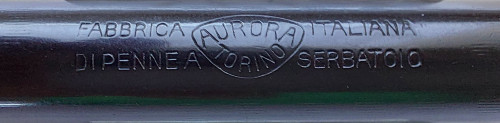 AURORA R.A. x - Barrel inscription