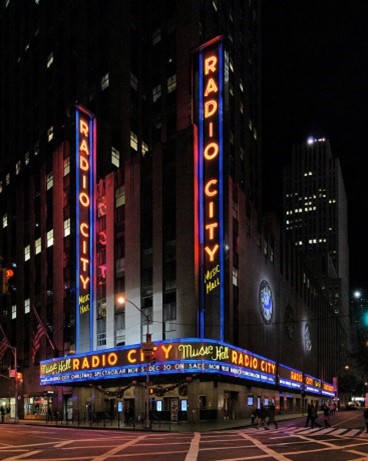 La Radio City Music Hall di New York